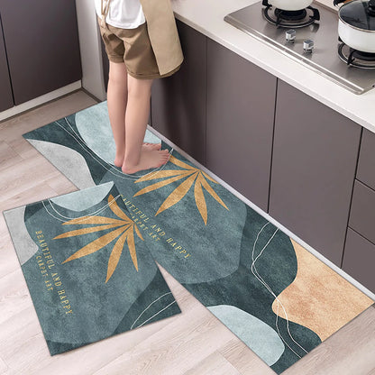 VIKAMA Kitchen Floor Mat Living Room And Bedroom Entrance Door Mat Home Decoration Laundry Room Corridor Long Small Carpet