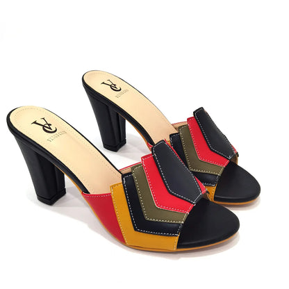 2023 Black Color Comfortable Heels Italian Lady Shoes with Matching Bag for African Women Shoes and Bag Set