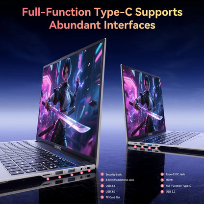 ACEMAGIC 16Inch Gaming Laptop AMD Ryzen 9 6900HX 16GB LPDDR5 512GB NVMe SSD FHD IPS Display Radeon 680M Graphics WiFi6 BT5.2