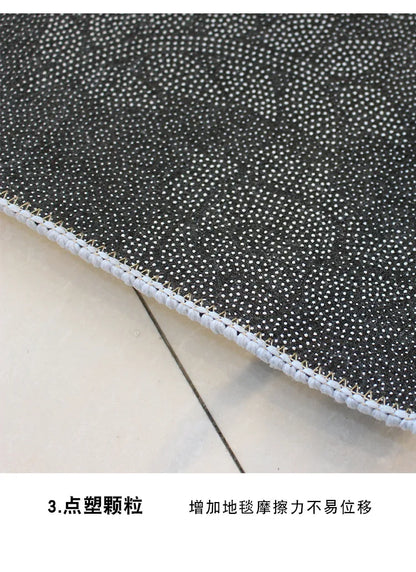 Game CD Rug Round Mat Circle Carpet Bath Mat Black Mat Home Decoration Rugs for Kitchen Carpets for Living Room custom carpet