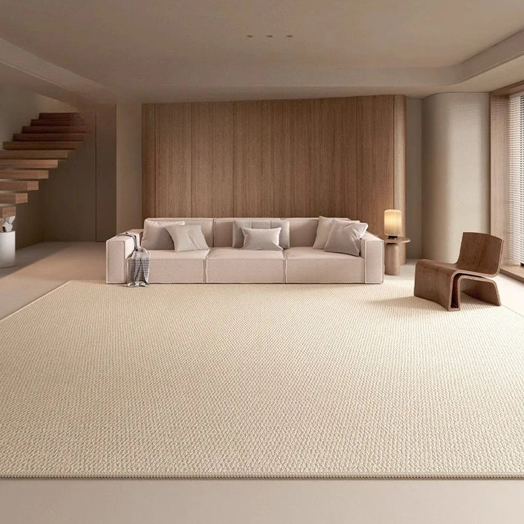 Solid Tone Faux Sisal Rug for Living Room Decoration Home Large Area Fluffy Non-slip Rugs Bedroom Dining Room Soft Mats Custom
