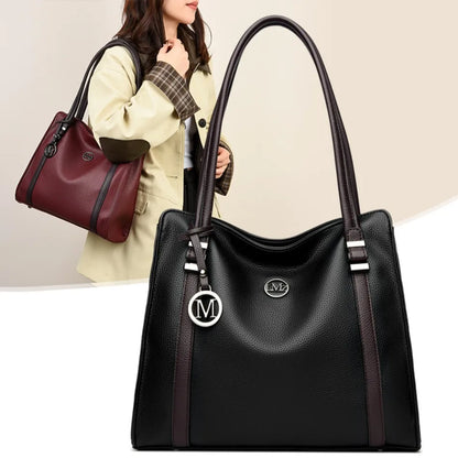 Soft Leather Luxury Handbags Women Bags Designer Shoulder Sac Ladies Large Capacity Top-Handle Bags Shopping Tote Bag Sac A Main