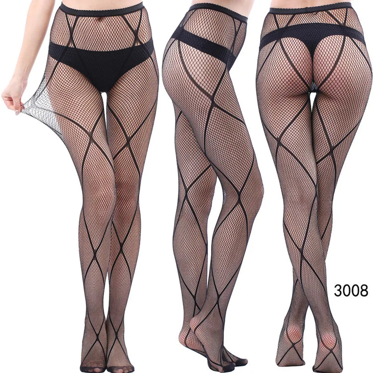 Women Bodystocking Sexy Lingerie Pantyhose Erotic Lingerie Body Stockings Of Large Size Tights Plus Size Women Tights