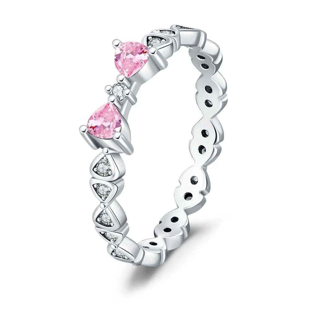New Original Cartoon Animal Ring S925 Sterling Silver Rings Fashion Elegant Jewelry Romantic Gift For Woman Fine Butterfly Ring