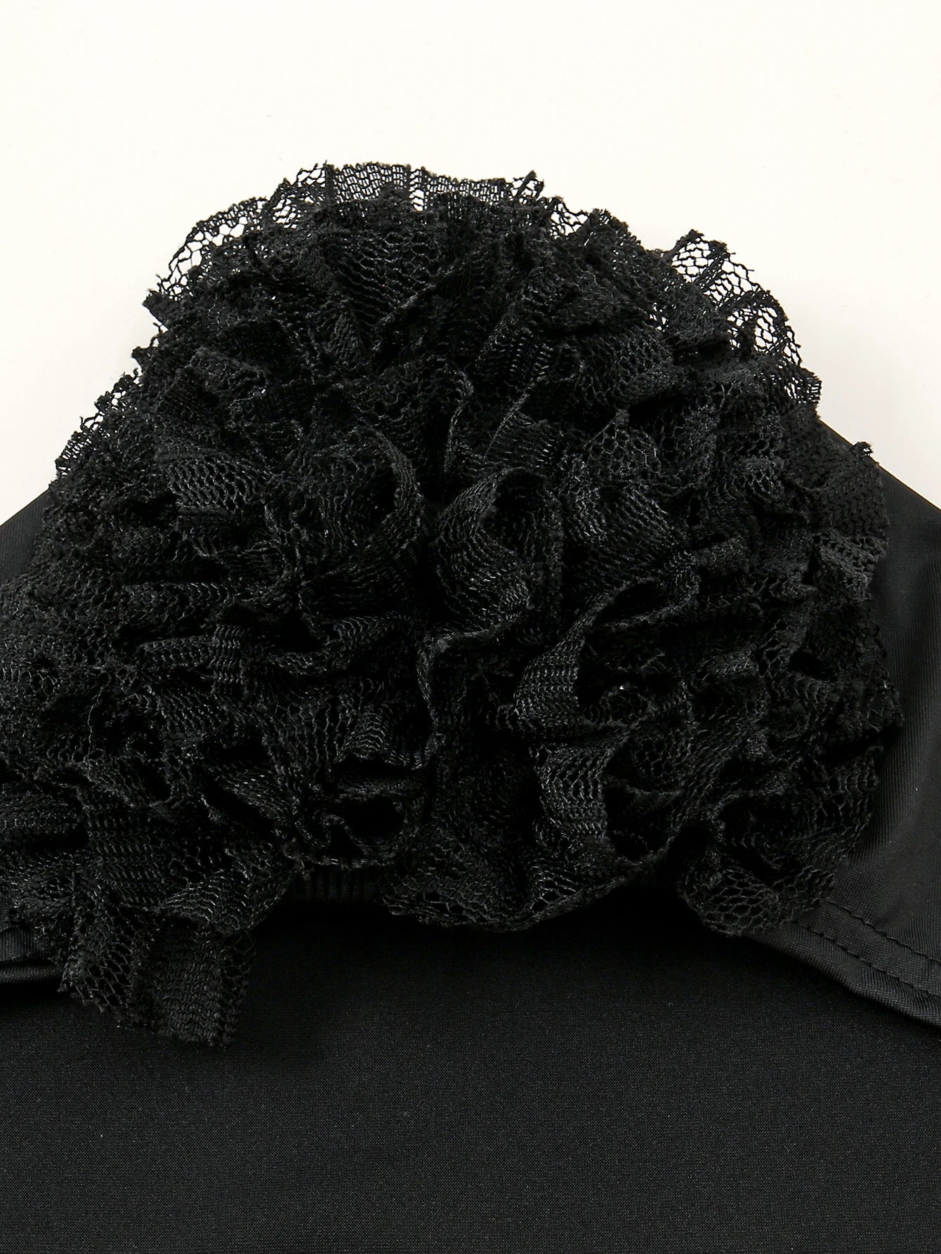 Muslim Women's Hijabs with Lace Chiffon Panhua Solid Color Thin Bottom Hat Islam Head Wrapping Tie Back Turban Female Headband