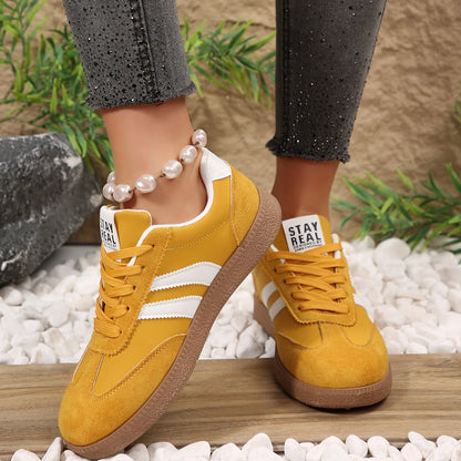2026 New Designer Sneakers for Women Casual Patchwork Leather Sneakers Women Outdoor Casual Comfortable Ladies Shoe
