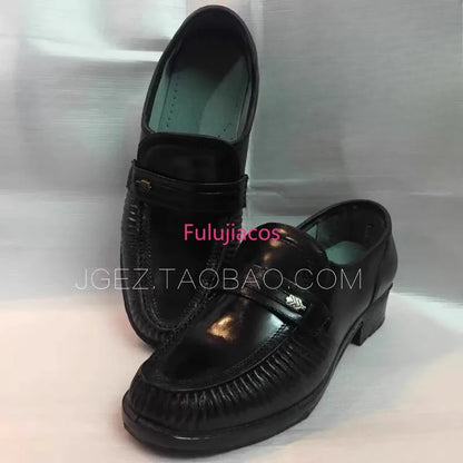 Fulujiacos Michael Classic Leather Shoes Sole Easy Moonwalk Tap Dancer