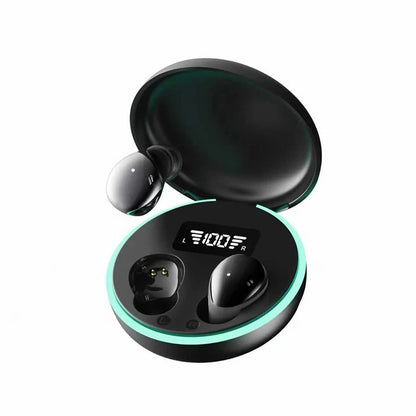 NEW Sound Insulation Super Bass Sleep Headphones Wireless Bluetooth Earphones With Mic Sports Earbuds Mini HD Headset