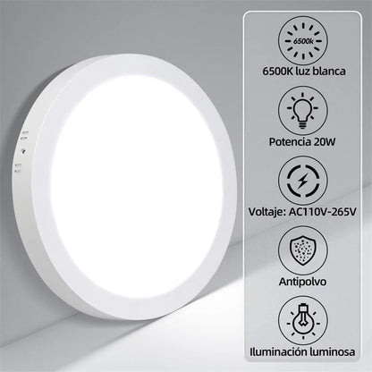 Modern Led Ceiling Lamps 15/20/30W Ceiling Panel Fixtures AC 110V-220V For Room Living Bedroom Kitchen Home Decor Panel Lights