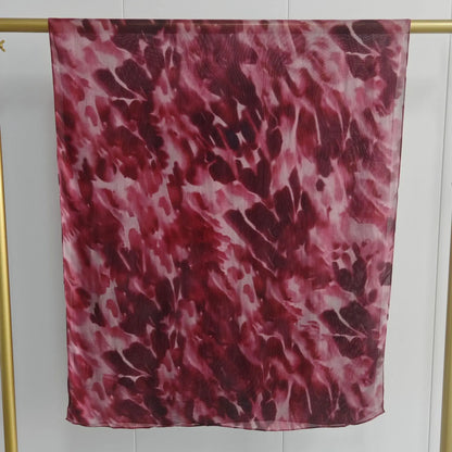 New Double-sided Print Modal Hijab Scarf Watercolor Leopard Prairie Hide Print Hijabs for Women Muslim Fashion Turbans for Women