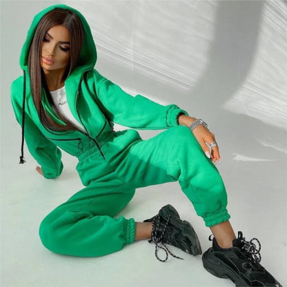 Female Hoodies Jumpsuits One Piece Outfit Warm Fleece Sport Long Sleeve Jumpsuit Women Sportswear Playsuit Zipper Overalls 2024