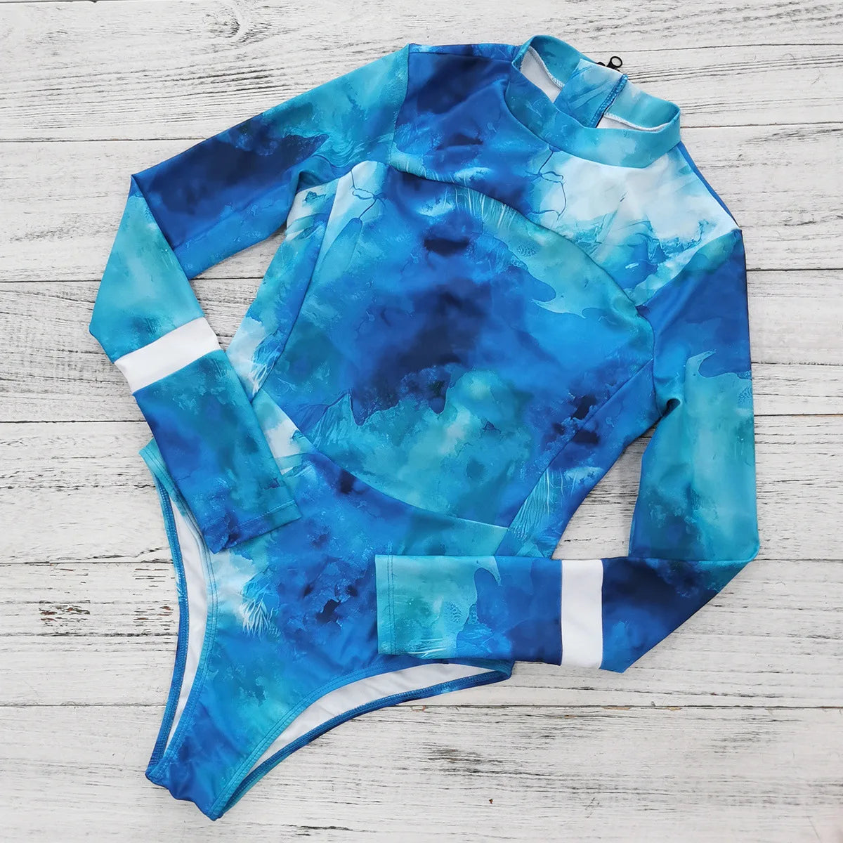 MUOLUX Rash Guard 2024 Long Sleeve One Piece Women Swimsuits Swimwear Female Monokini Uv Sun Protectio Zipper Sport Bathing Suit