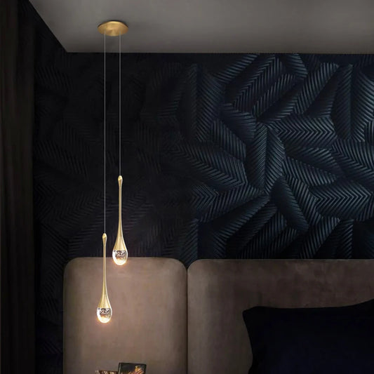 1 PC Modern home decor led lights Bedroom lamp bedside pendant light lamps led Chandeliers hanging light indoor lighting