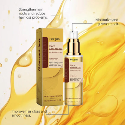 Hoegoa Hair Care Oils Keep Smoothing Deep Nourishing Repairing Damaged Oil Control Reducing Frizz Scalp Treatment Serum 50ml