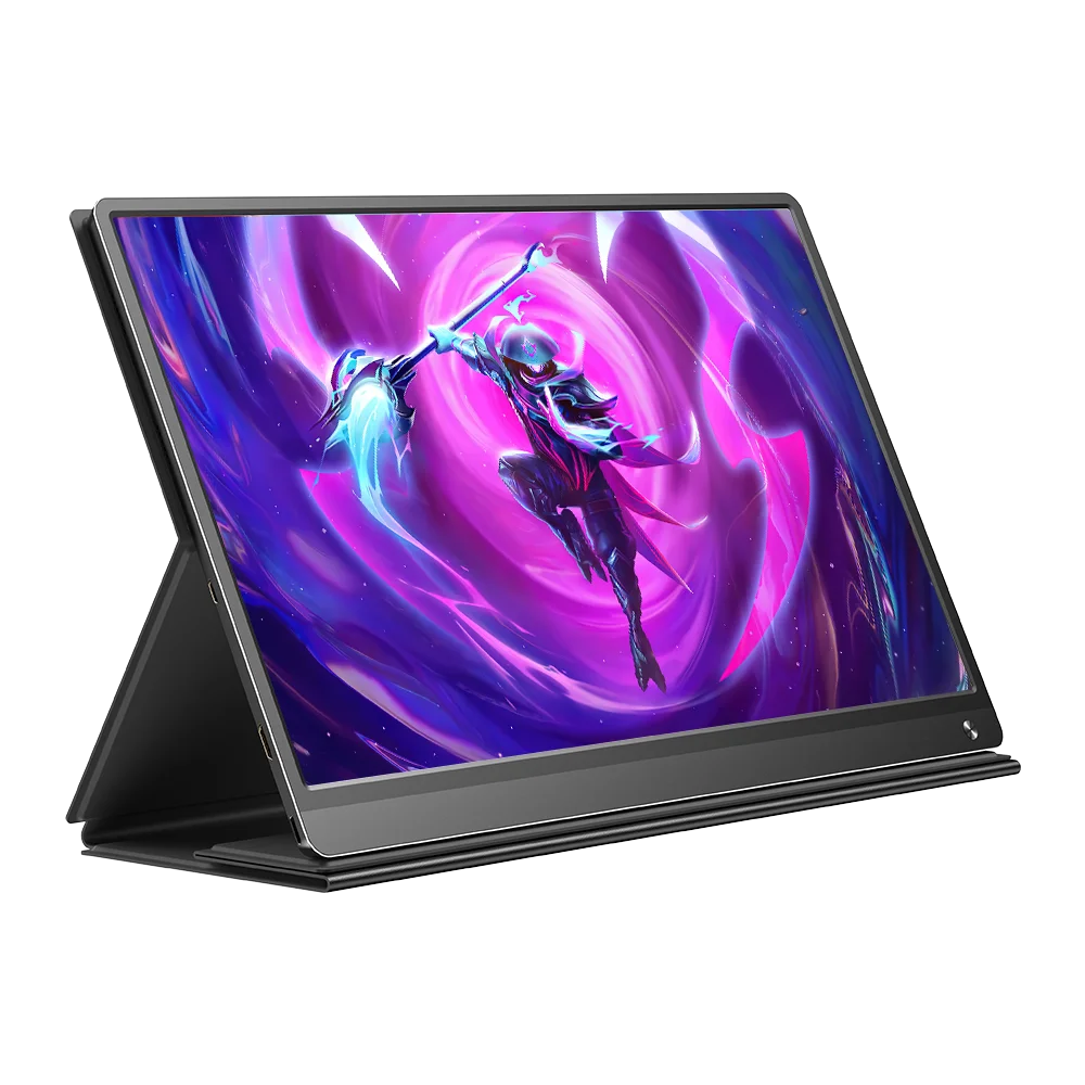 UPERFECT 15.6 " Toucscreen Monitor Built-in 10800mAh Rechargercable Battery 1080P FHD USB C HDMI 120Hz Portable Gaming Display