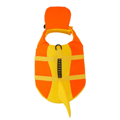 Pet Swimming Life Jacket Safety Vest For Dogs Swim Adjustable in Pool Surfing Drifting Dog Clothes Life Rescue Vest With Tail