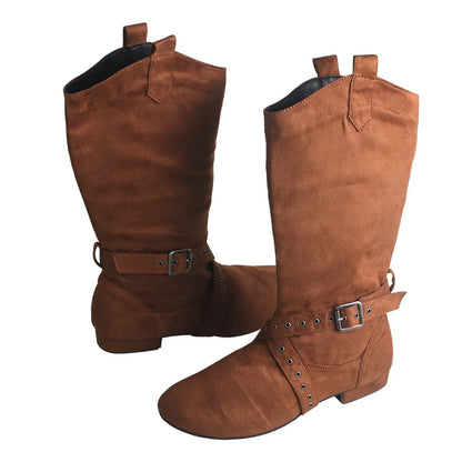 Customized Heel Practice Boots Half Boots Line Dance Boots Soft Suede Bottom Ballroom Party Dance Shoes Black Boots Dancing