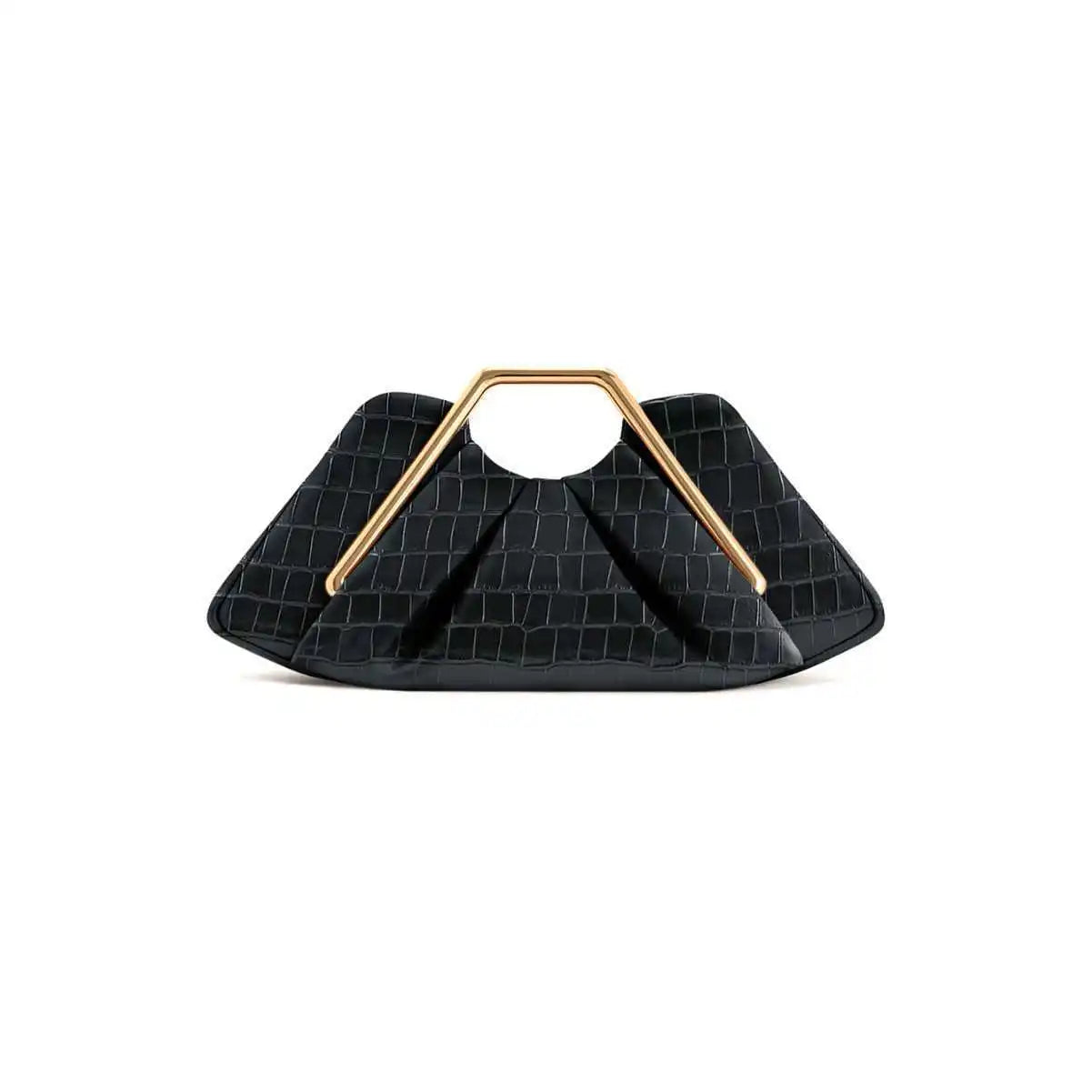Cross-border New Soft Leather Cloud Bag Niche Pleated Luxury Dinner  Versatile Women Underarm Shoulder Crossbody Daily Handbag