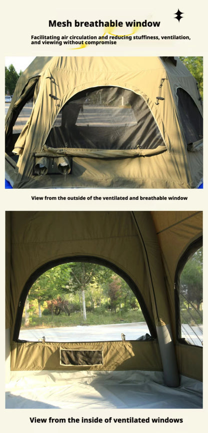 Outdoor Tent Inflatable Glamping Air Waterproof Geodesic Dome Camping Tent Tente Gonflable Pop up Marquee Luxury Hot Tent