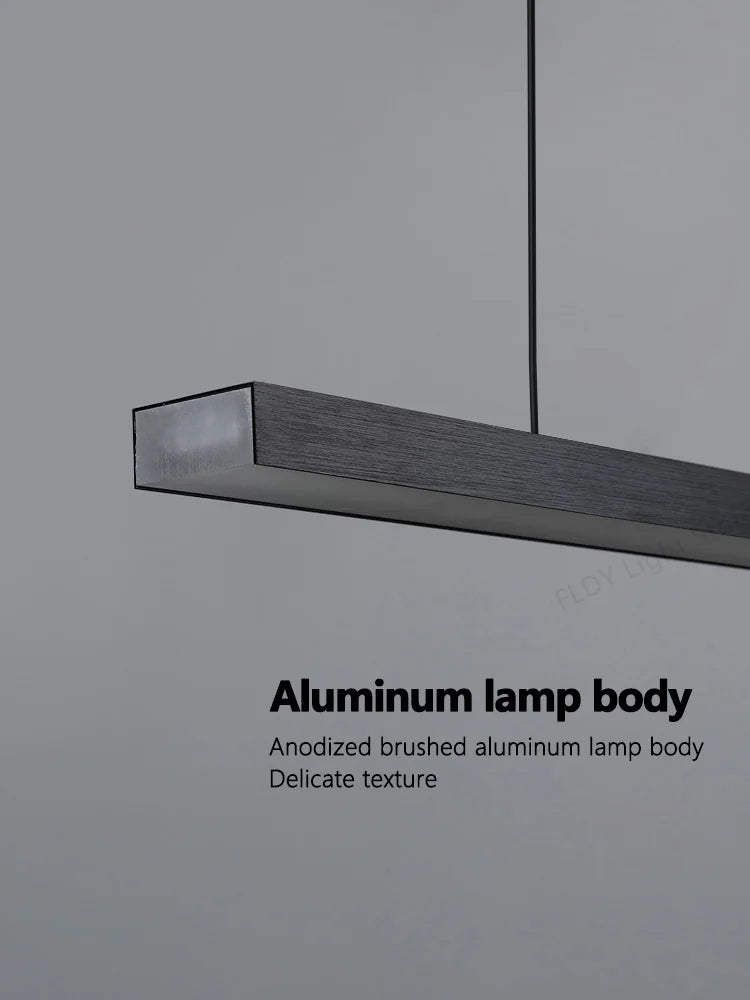 Pendant lights restaurant lights Nordic modern minimalist office long bar dining room chandeliers kitchen lamps LED Chandelier