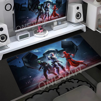 Star Wars Larger Mouse Pad XXL 900x400 Speed Pc Computer Keyboard Desk Mat Gaming Accessories Mousepad Durable Non-slip Mats