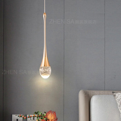 1 PC Modern home decor led lights Bedroom lamp bedside pendant light lamps led Chandeliers hanging light indoor lighting