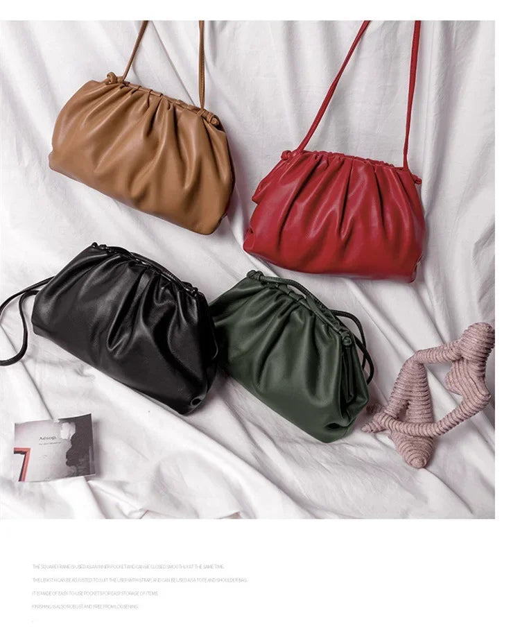 Designer Soft Pu Leather Women Shoulder Bag High Quality Small Crossbody Bags for Women Fashion Female Handbags Messenger Bags