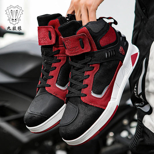 Motorcycle Boots 2026 New Men Women Motorbike Riding Shoes Breathable Biker Boots Motorboats Motorcycle Shoes Botas Motocross
