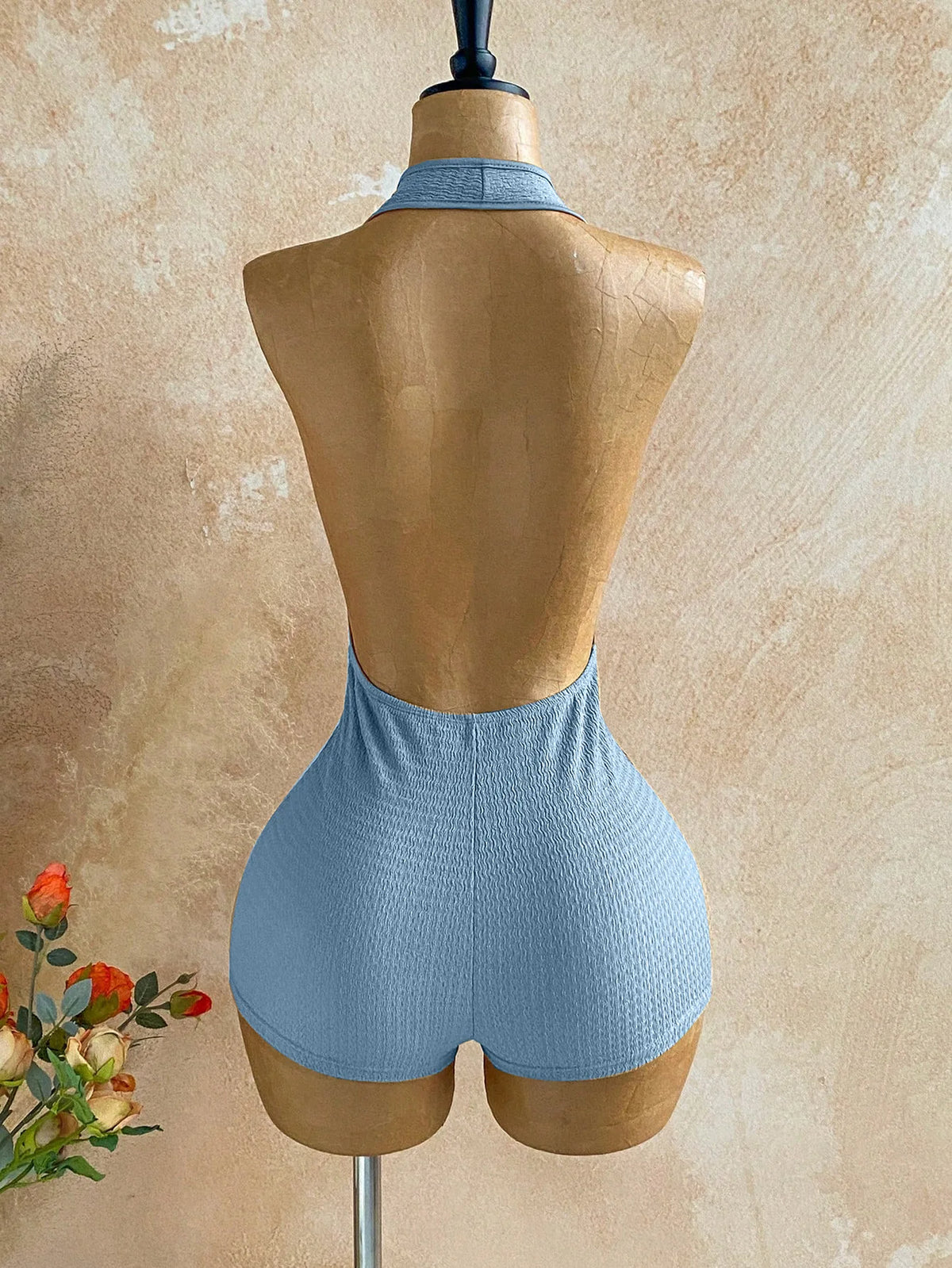 Sexy Halter Jumpsuits 2026 Summer Fashion Clothes Women One Piece Elegant Luxury Bodycon Club Party V Neck Jumpsuits