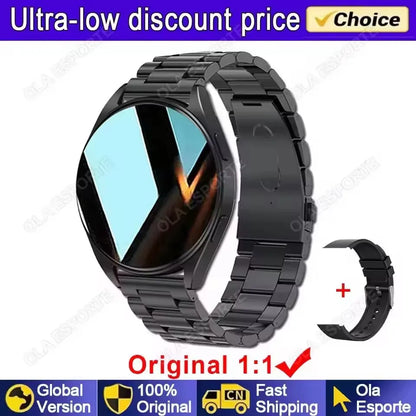 Smart Watch 1.77inch HD AMOLED Screen Bluetooth Call Health Monitor Smartwatch Men Women Fitness Sports Watches For Android IOS