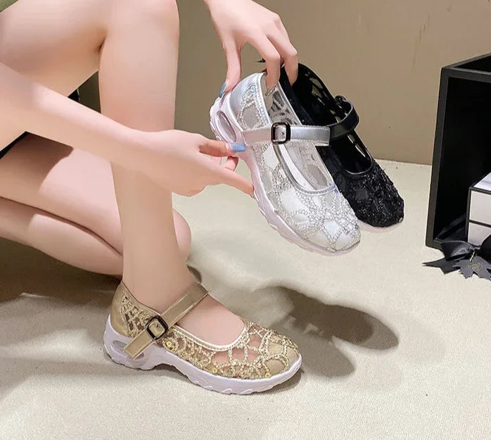 Mesh Breathable Sports Shoes for Women Casual New Arrival 2025 Designer Luxury Stylish Korean Deals Offers Trends Woman Footwear