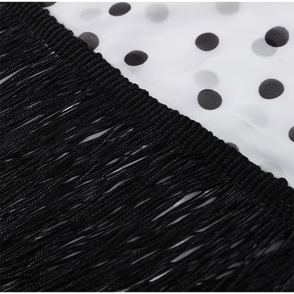 Fashion Vintage Printed Tassel Square Scarf Women Fringe Patchwork Shawl Waist Seal Accessories 2026 Spring Summer Street Shawls