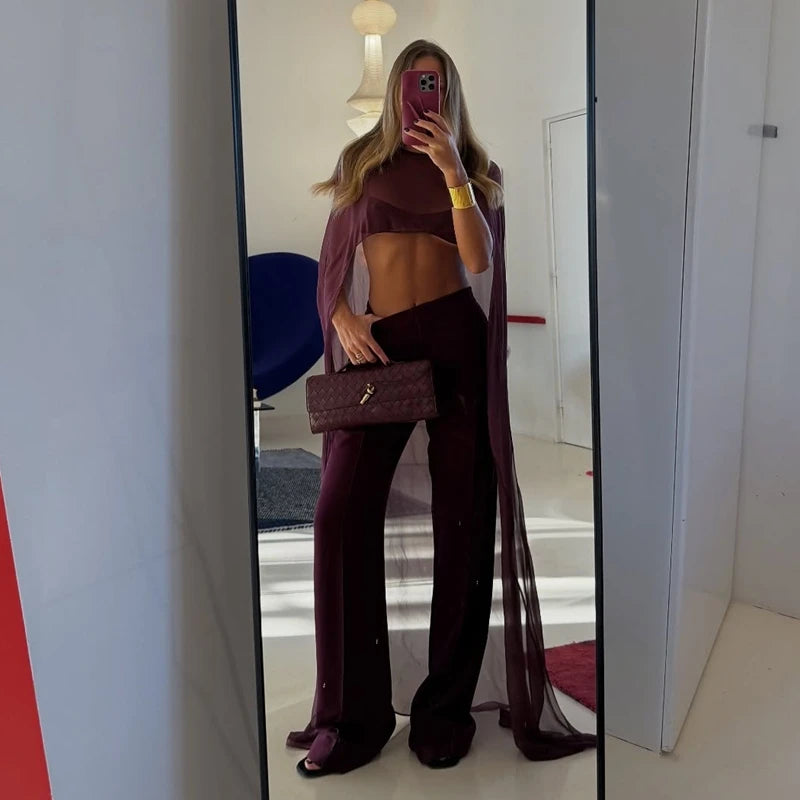 Elegant Fashion Mesh Sheer Poncho Top Women Chiffon Shawl Cape Capelets for Evening Dress Shawl Wraps Cover Up Wedding Party