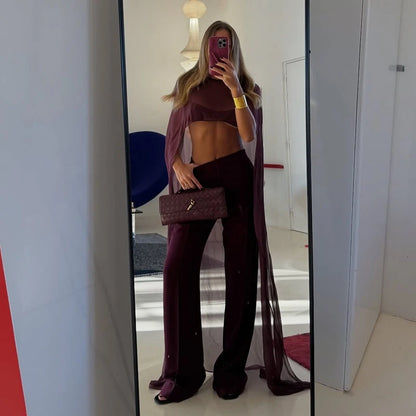 Elegant Fashion Mesh Sheer Poncho Top Women Chiffon Shawl Cape Capelets for Evening Dress Shawl Wraps Cover Up Wedding Party