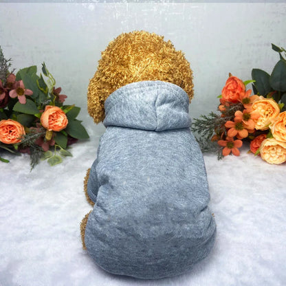 Winter Dog Clothes Sport Hoodies Sweatshirts Warm Coat Clothing Autumn for Small Medium Large Dogs Big Pets Puppy Hooded Sweats