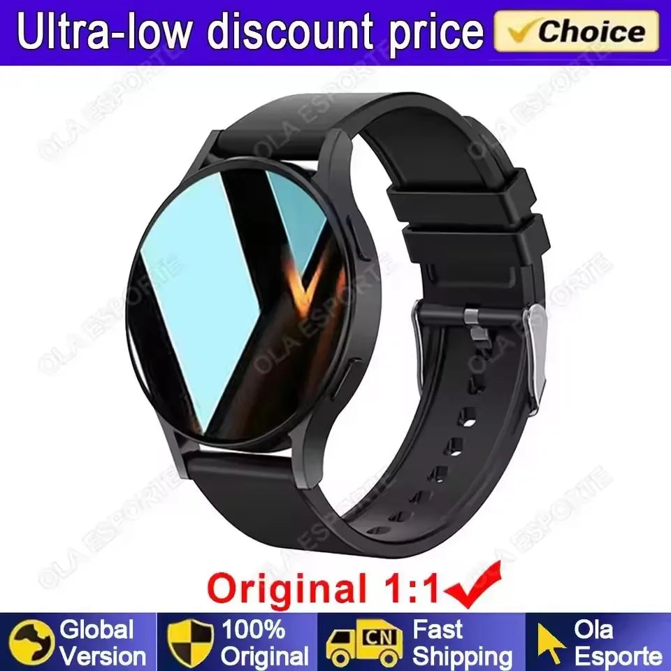 Smart Watch 1.77inch HD AMOLED Screen Bluetooth Call Health Monitor Smartwatch Men Women Fitness Sports Watches For Android IOS