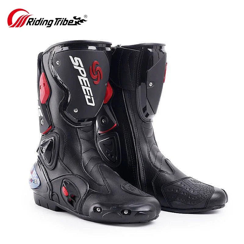 Riding Tribe Men Motorcycle Boots Moto Riding Racing Motocross Off-Road dirt bike Motorbike Motorcycles Shoes Equipment Boot