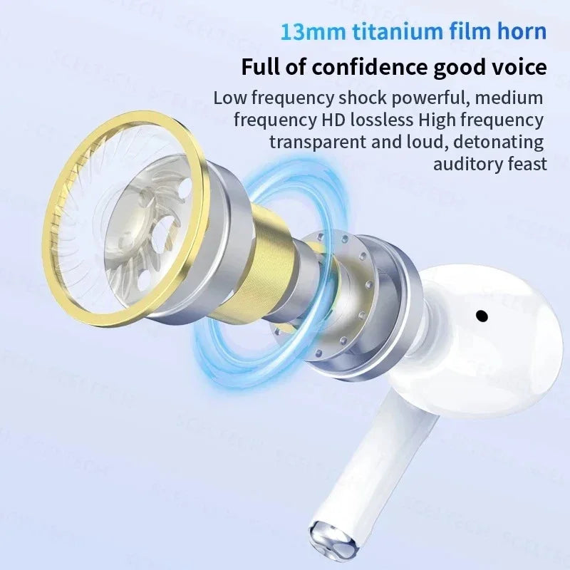 2025 Air Pro Wireless Bluetooth Earphones TWS Headset HiFi Earbuds Noise Reduction Headphones Waterproof For IPHONE Android