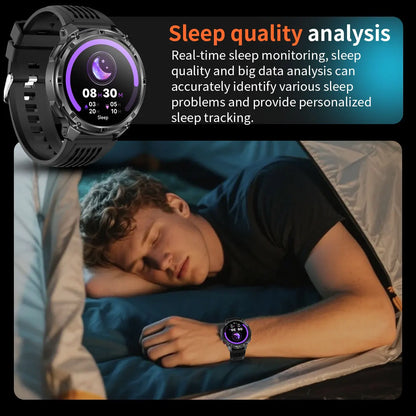 2026 New T-Rex3 Pro 1100mAh Battery Smart Watch GPS path 5ATM Waterproof Sports Run tracker Outdoors Compass Military Smartwatch
