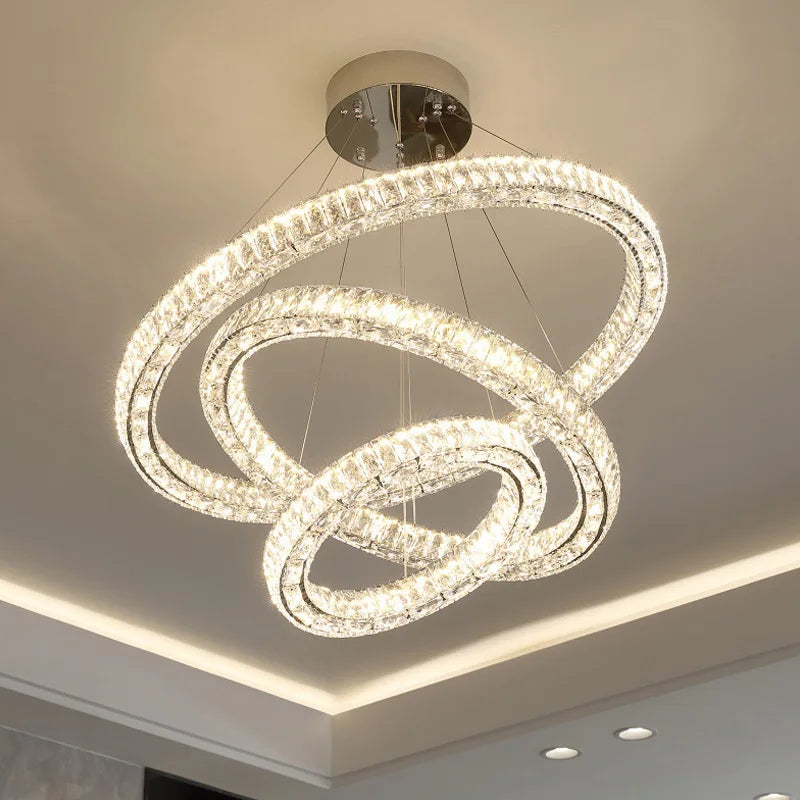 Luxury Crystal Chandeliers Dining Table Light Chandelier Ceiling Light Fixtures Lighting for Living Room Chandeliers Lights Lamp