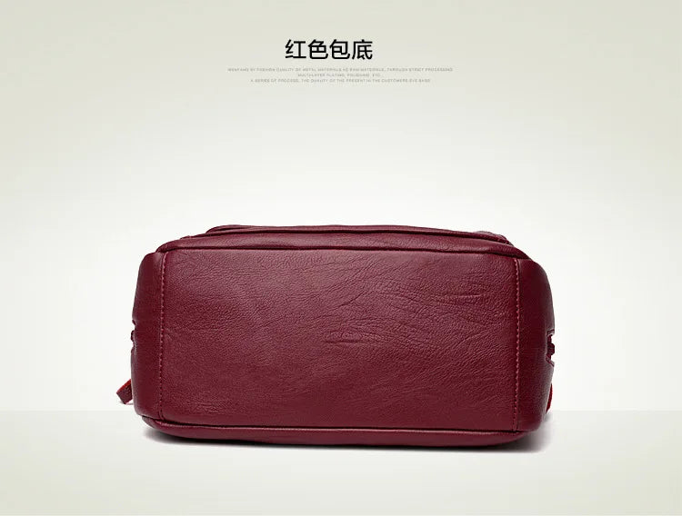 Luxury Designer Handbag High Quality Soft Leather Purses And Handbags Casual Shoulder Messenger Bags for Women 2024 New Sac