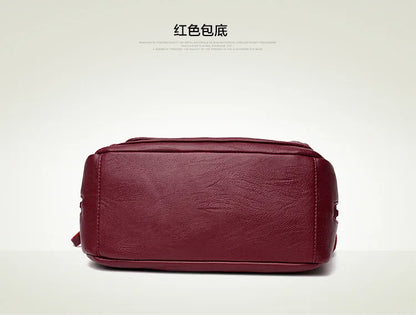 Luxury Designer Handbag High Quality Soft Leather Purses And Handbags Casual Shoulder Messenger Bags for Women 2024 New Sac