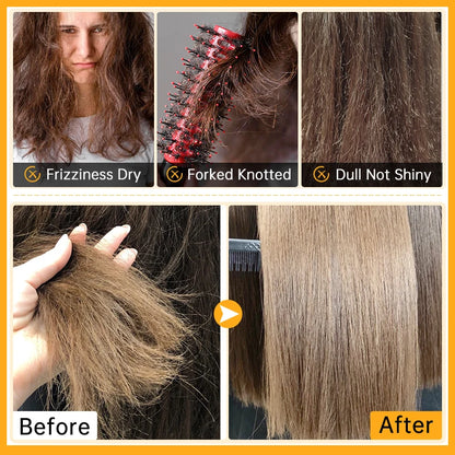 PURC Morocco Argan Oil For Hair Serum Repair Frizz Damage Hair Oil Scalp Treatment Smoothing Soft Hair Care Beauty Health 50ml