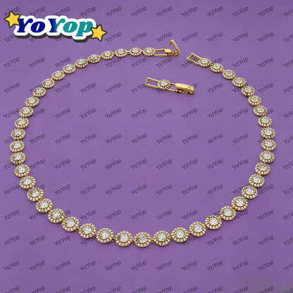 Best Seller 2026  Original Crystal  Round  Jewelry Set,Necklace Earring Bangle,Light luxury Elegant High-end Wedding Jewelry Set