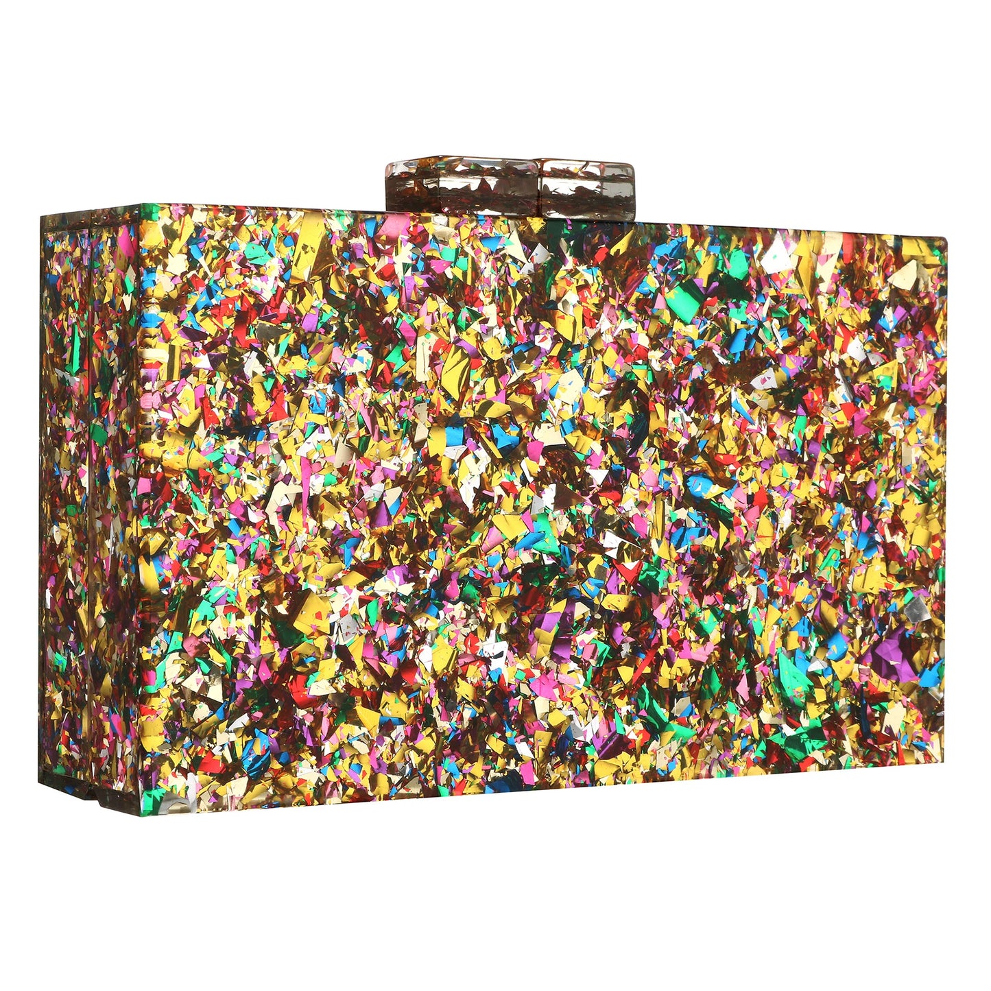 Acrylic Luxury Wedding Chain Handbag Women Box Clutch Evening Bags Chic Party Shoulder Crossbody Bags Ladies Dinner Dress Purses