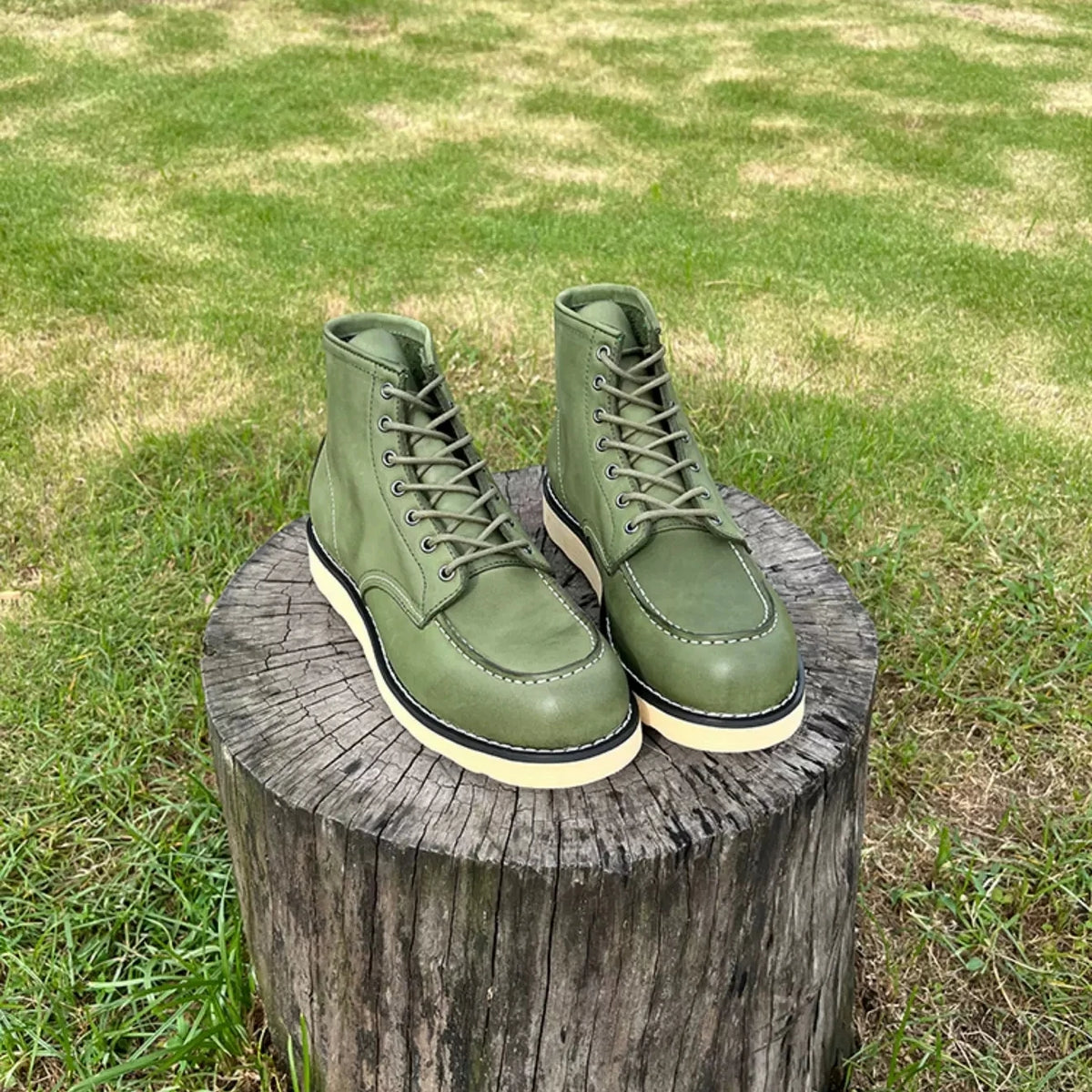 New Handmade Men Spring Autumn Real Cow Leather Shoes Vintage British Outdoor Ankle Boots Desert Motorcycle Boots Shoes