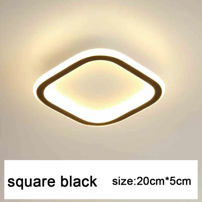 LED Strip Aisle Ceiling Lights Modern Minimalist Living Room Lamps For Balcony Entrance Staircase Home Decor corridor lamp