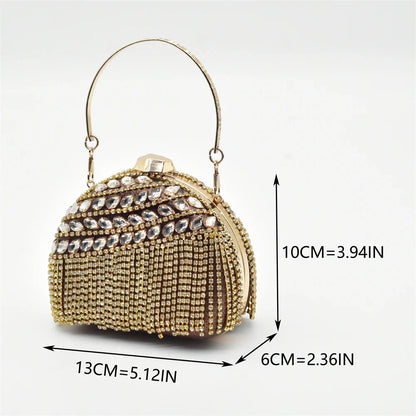 New Arrival African Wedding Shoes and Bag Set with Rhinestone Italian Design Shoes with Matching Bags Nigerian Lady Party Pumps