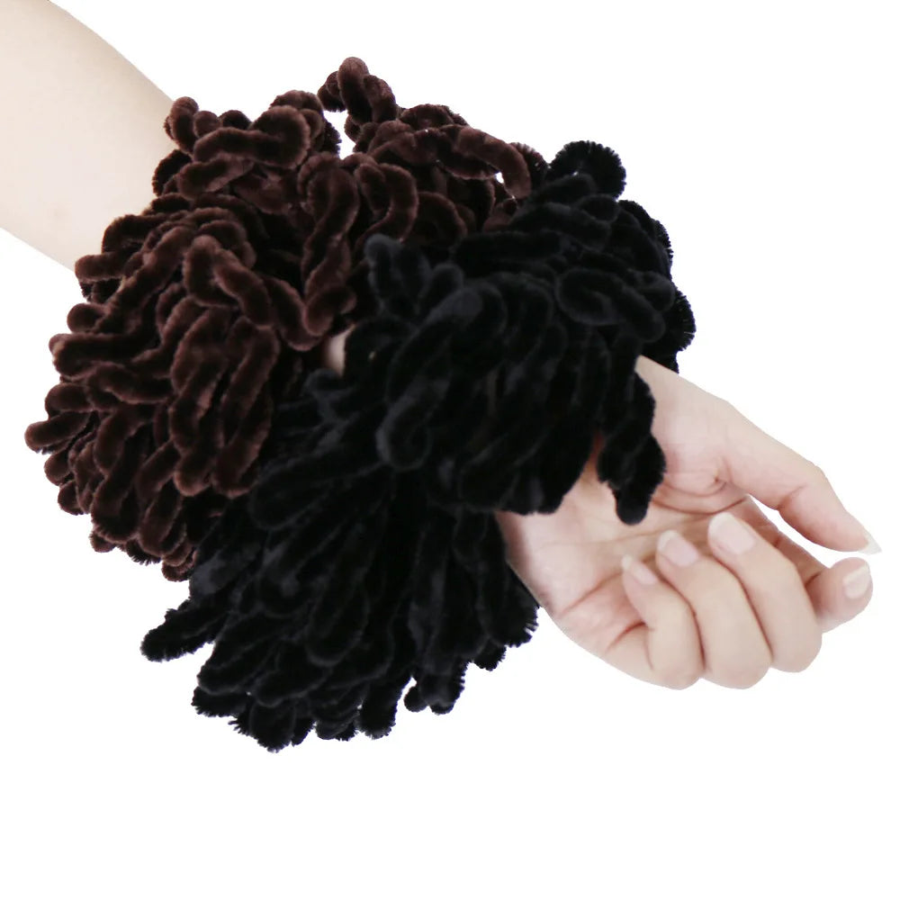 2024 New Scrunchie Volumising Hijab Plain Big Hair Ring Tie Bun Clip Hijab Scarf Volumizer Scarf Muslim Headwear For Women