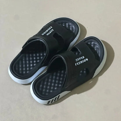 Men's Summer EVA Slippers Soft Thick Sole Sandals Indoor Outdoor Walking Beach Shoes Home House Slippers for Men